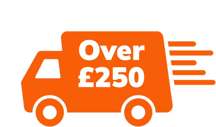 Free delivery on orders over £250