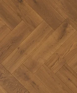WH Cognac Oak Herringbone Top Down ndcd webp